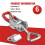Pull  Clamp 6PCS Pull Action  Adjustable Toggle Clamp 150Kg 330Lbs Holding Capacity 8