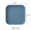 Haomacro plastic plates 6 inch 8 pack assorted colors 4