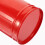 Metal Desktop Trash Can Vintage Red Barrel 1 Count 2