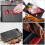 Shengjike rectangular cast grill griddle pan portable 4