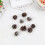 Ensemble de 9 boules de Noël en forme de pomme de pin 2