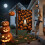 Fall Garden Flag 12x18 Inch Double-Sided Pumpkin Ghost 3