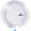 Inflatable Kiddie Pool 34x10 Inch 3-Level Transparent with 5