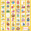 Ostertattoos für Kinder, Eierfüller-Aufkleber, 80er-Pack 3