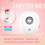 Mini USB Humidifier for Desk 10x10x4cm Quiet 4