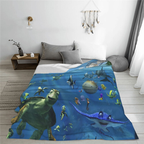 Flanellpledd i «Finding Nemo»-stil, 102 x 76 cm 1