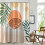 Κουρτίνα μπάνιου Mid-Century Abstract Boho Arch Sun Leaf 5