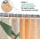 Κουρτίνα μπάνιου Mid-Century Abstract Boho Arch Sun Leaf 2