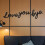 Ensemble de décoration murale en bois noir avec lettres pour entrée 4