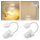 Lampe de bureau LED à pince, lampe de lecture flexible 4