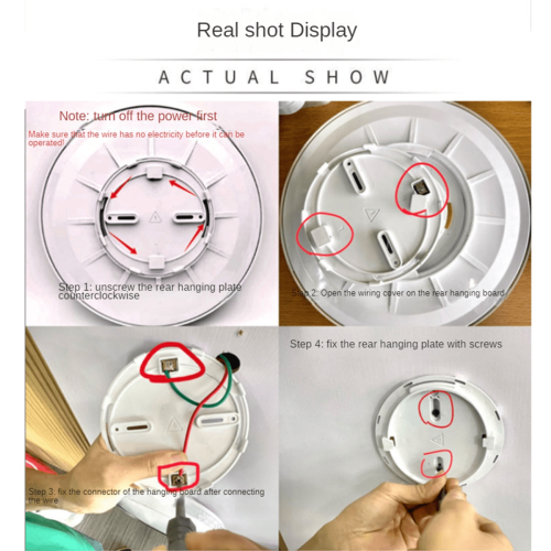 Plafonnier LED encastré de 12 pouces 2