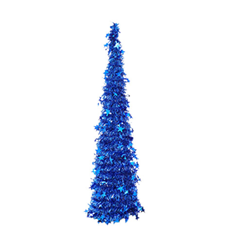 Staron foldable artificial Christmas tree blue 6 ft 2