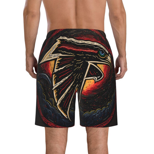 Ανδρικό casual αθλητικό σορτς Atlanta Falcons, μέγεθος M 2