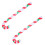 Christmas crutch-shaped inflatable balloon 2 pcs 2