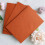 A7 envelopes burnt orange 5.35x7.5 inches 50 pcs 5