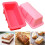 Forma retangular de silicone para bolos, 1 unidade 2