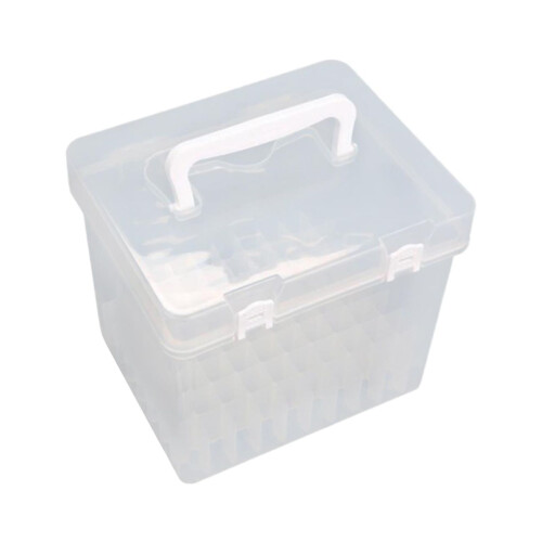 Marker Pen Case Transparent Craft Tray 80 Slots 2
