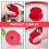 Silicone Pot Lid Handle Sleeves with Beads 2 pcs 5