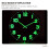 Vintage wall clock for bedroom kitchen office, silent, fire 2