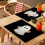 Halloween placemats linen heat-insulating 4 pcs 4