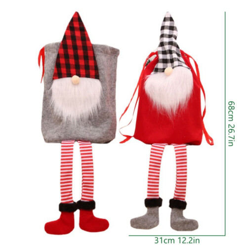 Christmas Santa gift sack large drawstring bag 1