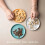 Haomacro plastic plates 6 inch 8 pack assorted colors 3