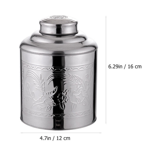 Boîte à thé en acier inoxydable avec joint hermétique 1