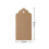 Kraft Paper Gift Tags with String Brown 100 pcs 5
