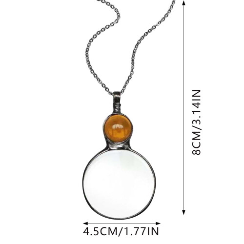 Collier loupe style classique, lot de 3 2