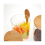Tarros de vidrio herméticos con tapas y cucharas de bambú. 3