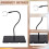 Pin Display Case Black Velvet Interior 8x6 Inch 3