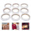 Hims woven garment size tags for clothes 8 rolls 4