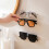 Wall-Mounted Glasses Rack for Bathroom Bedside 4