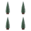 White Cedar Christmas Tree Bottle Brush Decor 30cm 3