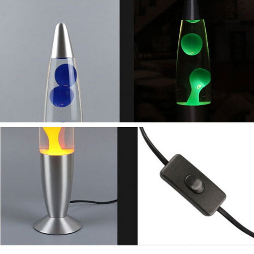 Dsseng lava flow night light lamp blue 16 inch 2