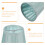 Wall Lamp Fabric Shade Modern Cloth Lamp 1 pc 4