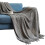 Knitted Solid Color Sofa Blanket 120x150cm 4