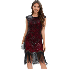VILOREE Damenkleid Pailletten Retro Glamour Abendmode Great Gatsby S — pailletten kleid damen, viloree abendkleid, gatsby kleid 1920er