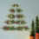 Christmas Tree Decorations Wall-Mounted Green Artificial 5