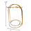Cup Display Wire Rack Stainless Steel 4-Cup Holder 2