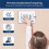 2 Set Thermostat Lock Box with Key and Screw, PVC Material, Lockable Temperature Controller Protective Cover 2