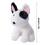 Soft Bull Terrier Plush Pillow 12 inches 3