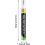 Stylo marqueur tombe doré, résistant UV 2