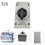 Περιστροφικός μονωτής DC 1000V32A4-πόλων IP66 4