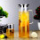 Bouteille d'eau en verre borosilicate avec couvercle 500 ml 5
