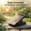 4 Pack Clip On Solar Lights Outdoor, 28 LED Motion Sensor 3