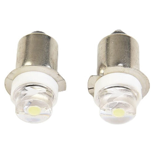 Ampoule LED pour lampe torche P13.5S PR2base 3V 6000K (lot de 2) 1