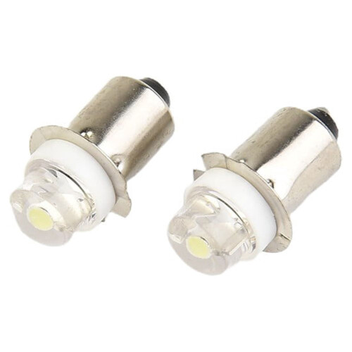Ampoule LED pour lampe torche P13.5S PR2base 3V 6000K (lot de 2) 2