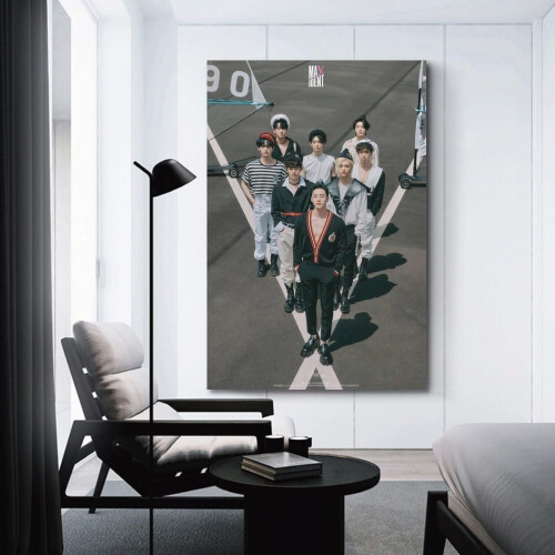 Αφίσα σε καμβά Stray Kids K-pop Group Art1Piece 1