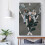 Αφίσα σε καμβά Stray Kids K-pop Group Art1Piece 4